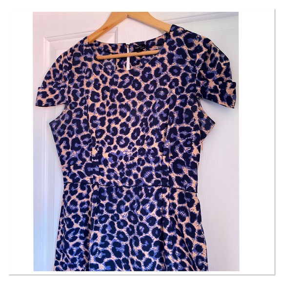 Tokito Animal Print Office Dress - Picture 2 of 2
